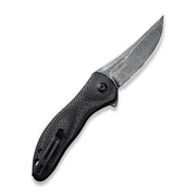 Civivi Synergy3 Black Layered G10 and Twill Carbon Fiber (3.24" Black Hand Rubbed Damascus) Folding Knife [C20075A-DS1] - product view 6