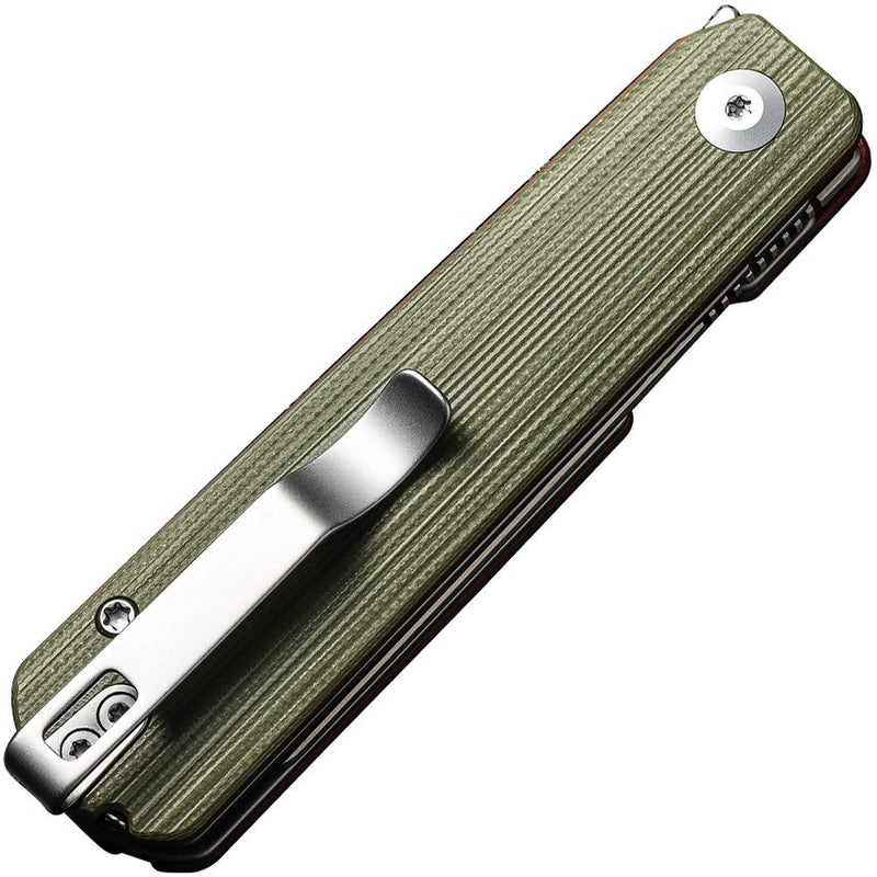 Civivi Sendy Linerlock Green CP Folding Knife [WM-C21004B-1CP]