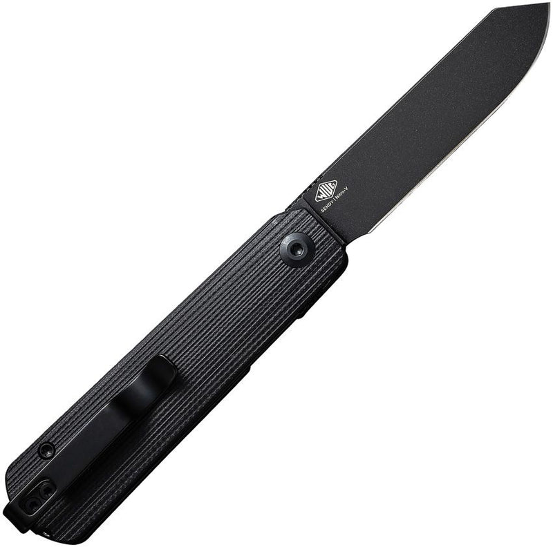 Civivi Sendy Linerlock Black G10 CP Folding Knife [C21004B-2CP]