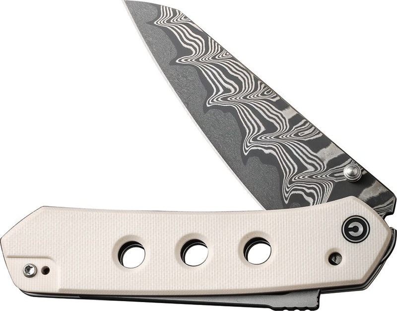 Civivi Vision FG Superlock Ivory Folding Knife [C22036-DS1CP]
