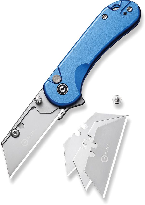 Civivi Elementum Utility Button LockC Folding Knife [C23039B-2CP]