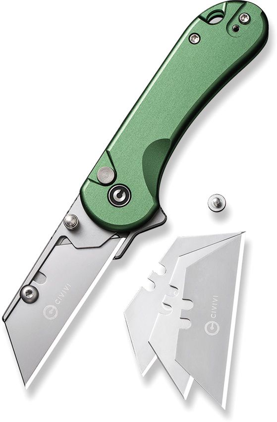 Civivi Elementum Utility Button LockC Folding Knife [C23039B-3CP]