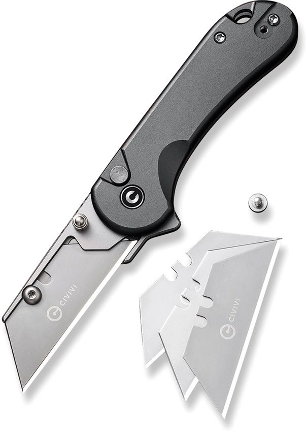 Civivi Elementum Utility Button LockC Folding Knife [C23039B-4CP]