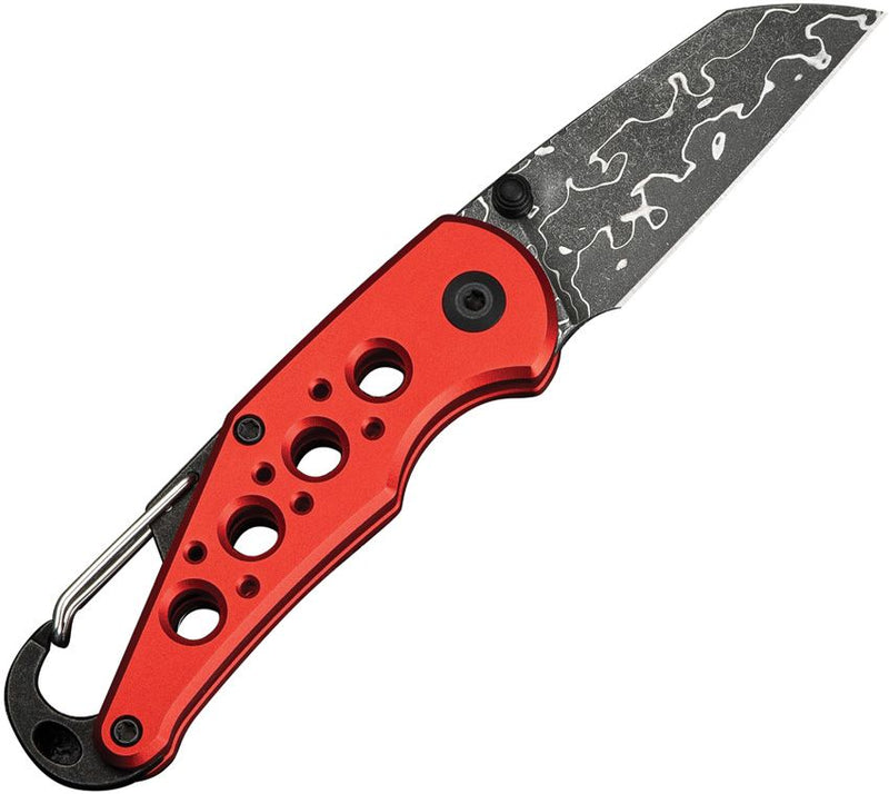 Civivi Pragma Button Lock Red Folding Knife [C23062B-DS1]