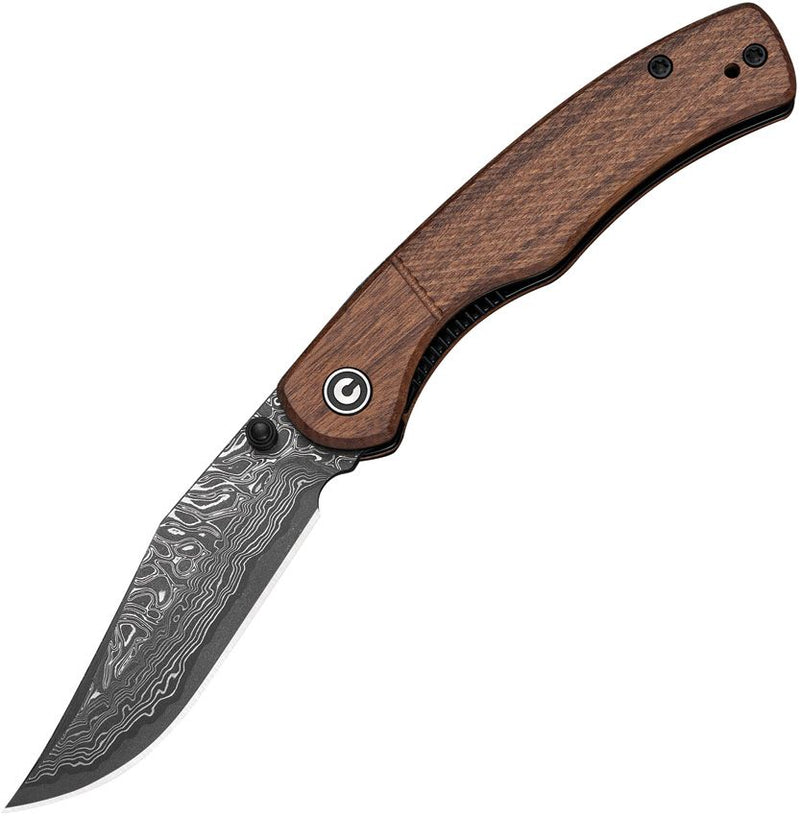 Civivi Clingman Linerlock Wood Folding Knife [C23065B-DS1]