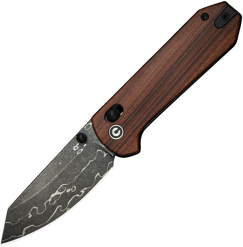 Civivi Yonder Crossbar Lock Wood Folding Knife [C23073B-DS1]