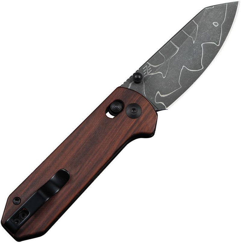 Civivi Yonder Crossbar Lock Wood Folding Knife [C23073B-DS2]