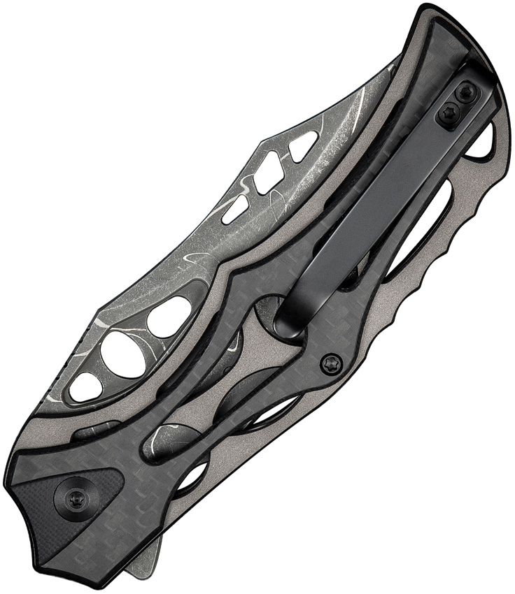 Civivi Biophase Button Lock CF Dam Folding Knife [C23083C-DS1]