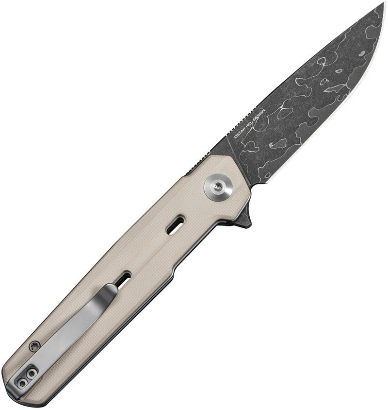 Civivi Navo Linerlock Damascus Folding Knife [C25015ADS1]
