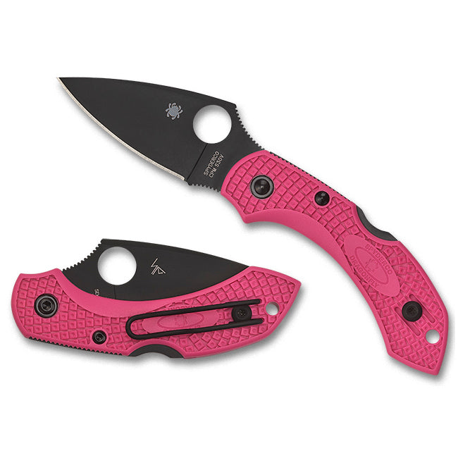 Spyderco C28FPNS30VBK2 DRAGONFLY™ 2 FRN Pink