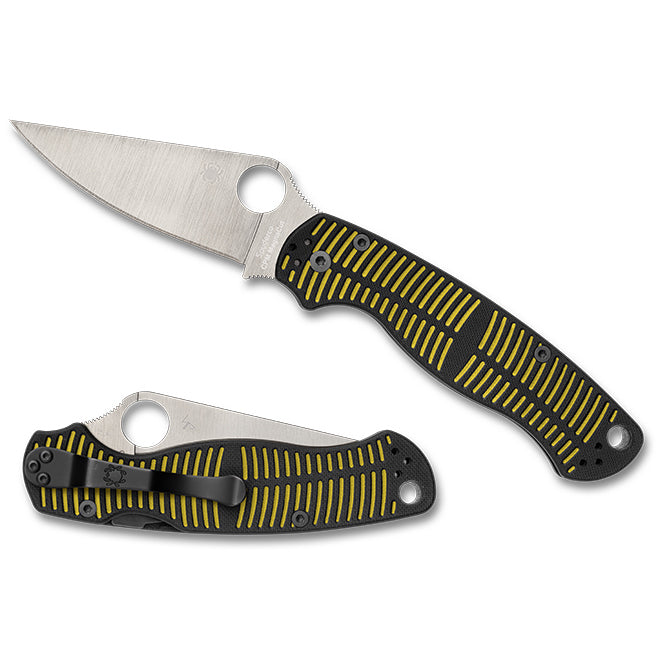 Spyderco C81GBKYLMC2 PARA MILITARY® 2 SALT Yellow/Black