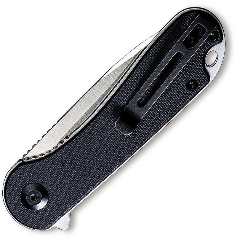 Civivi Elementum Linerlock BlackCP Folding Knife [WLM-C907A-CP]