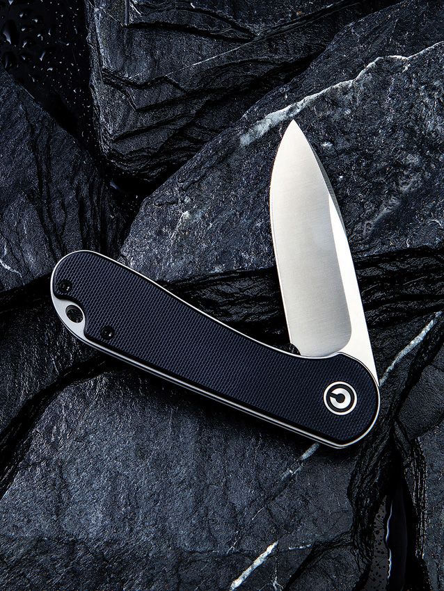 Civivi Elementum Linerlock BlackCP Folding Knife [WLM-C907A-CP]