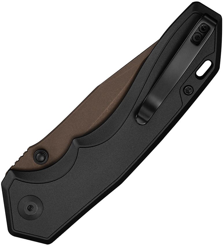 Civivi Brova Top Linerlock Brn/Blk Folding Knife [CE25093-2]