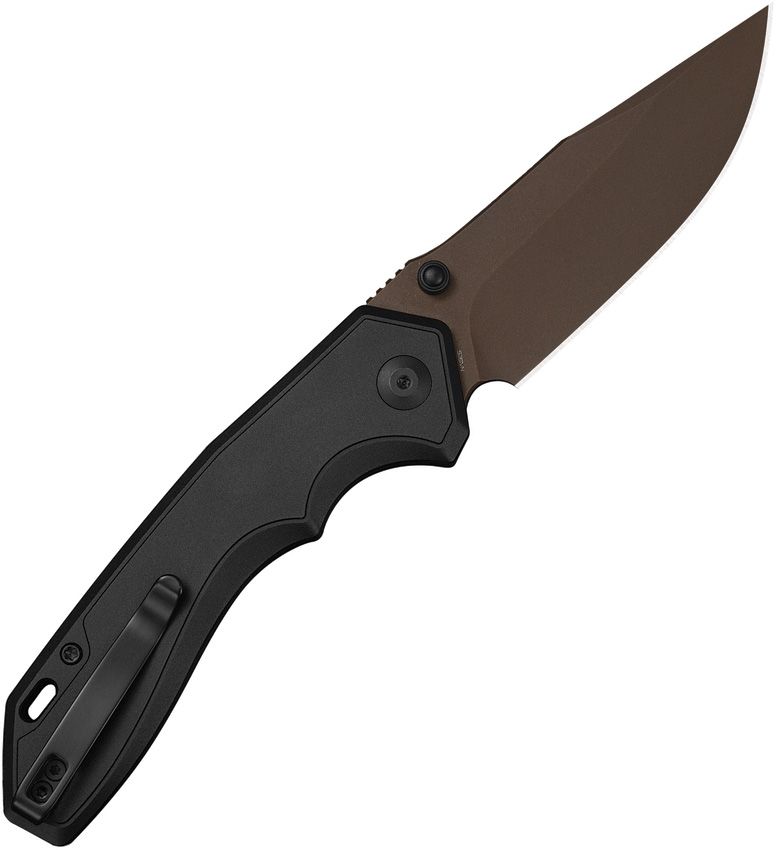 Civivi Brova Top Linerlock Brn/Blk Folding Knife [CE25093-2]