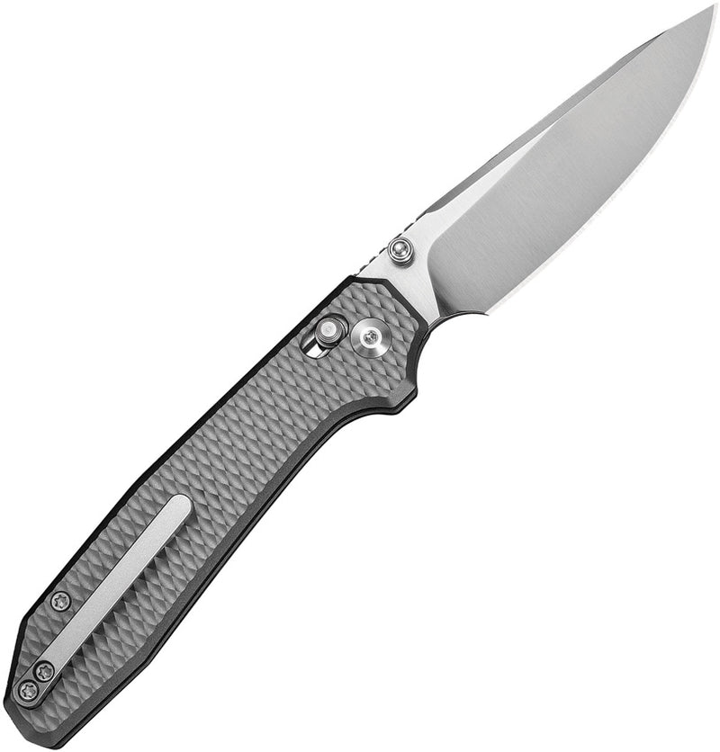 Civivi Tessera Crossbar Lock Gray Folding Knife [CE26029-1] — view 3