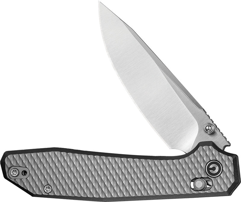 Civivi Tessera Crossbar Lock Gray Folding Knife [CE26029-1] — view 4