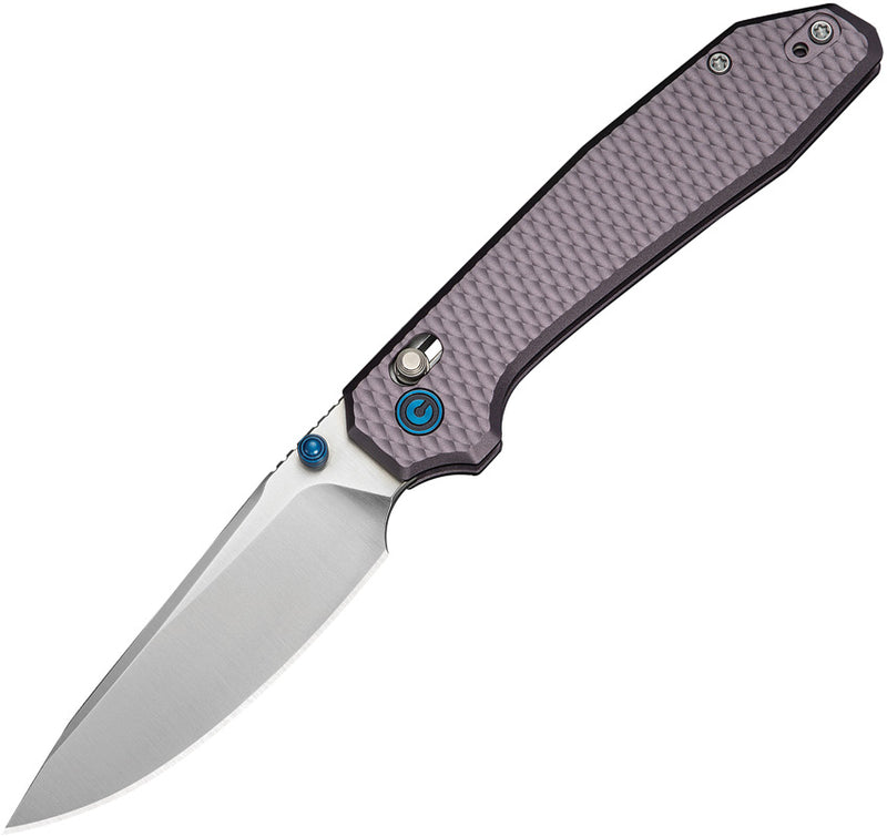 Civivi Tessera Crossbar Lock Purple Folding Knife [CE26029-2] — view 1