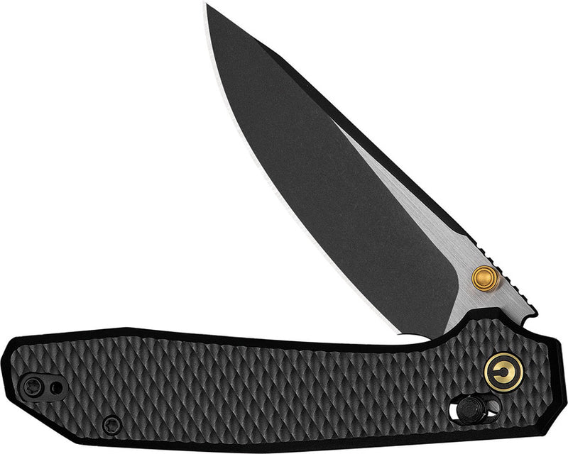 Civivi Tessera Crossbar Lock Black Folding Knife [CE26029-3] — view 4