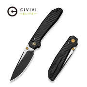 Civivi Tessera Crossbar Lock Black Folding Knife [CE26029-3] — view 5