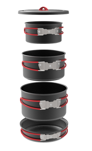 Coghlan's Hard Anodized Family Cook Set