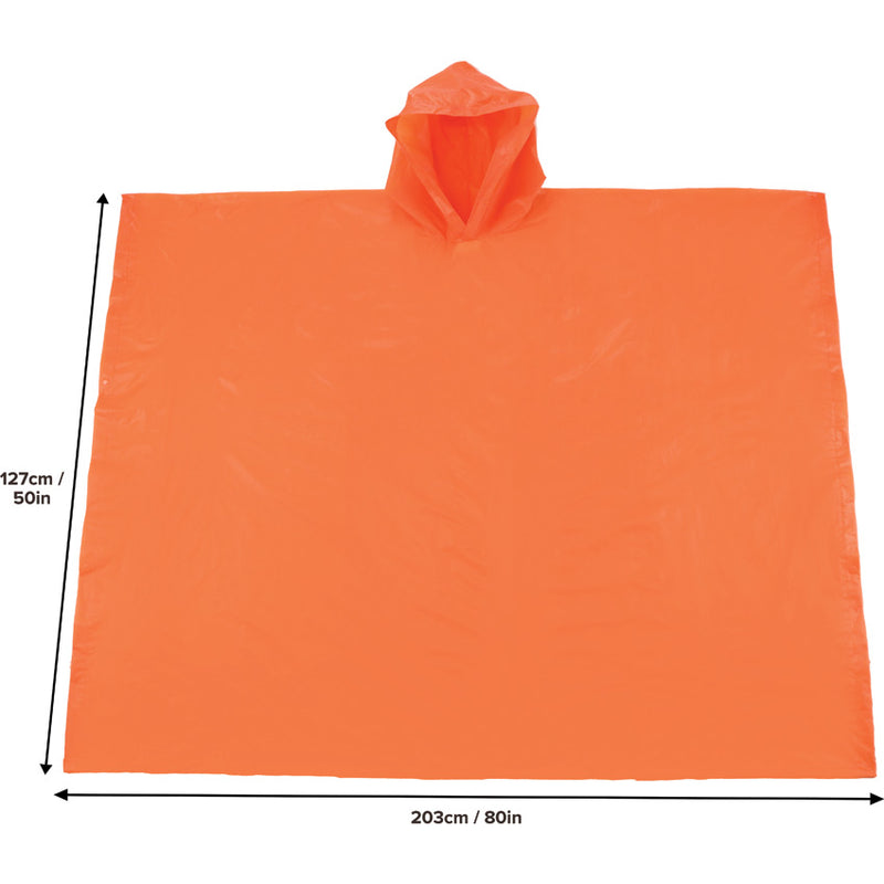 Coghlan's Orange Rain Poncho - view 4