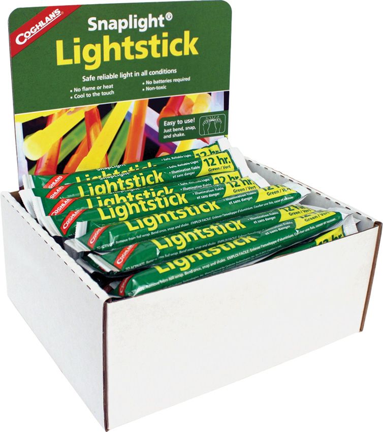 Coghlan's Snaplight Lightstick Display