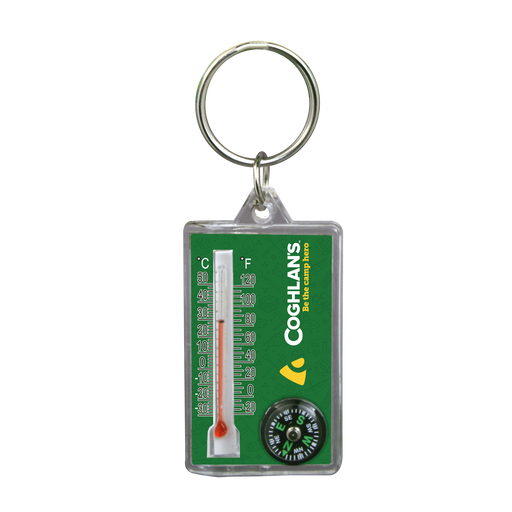 Coghlan's Zipper Pull Thermomter/Compass