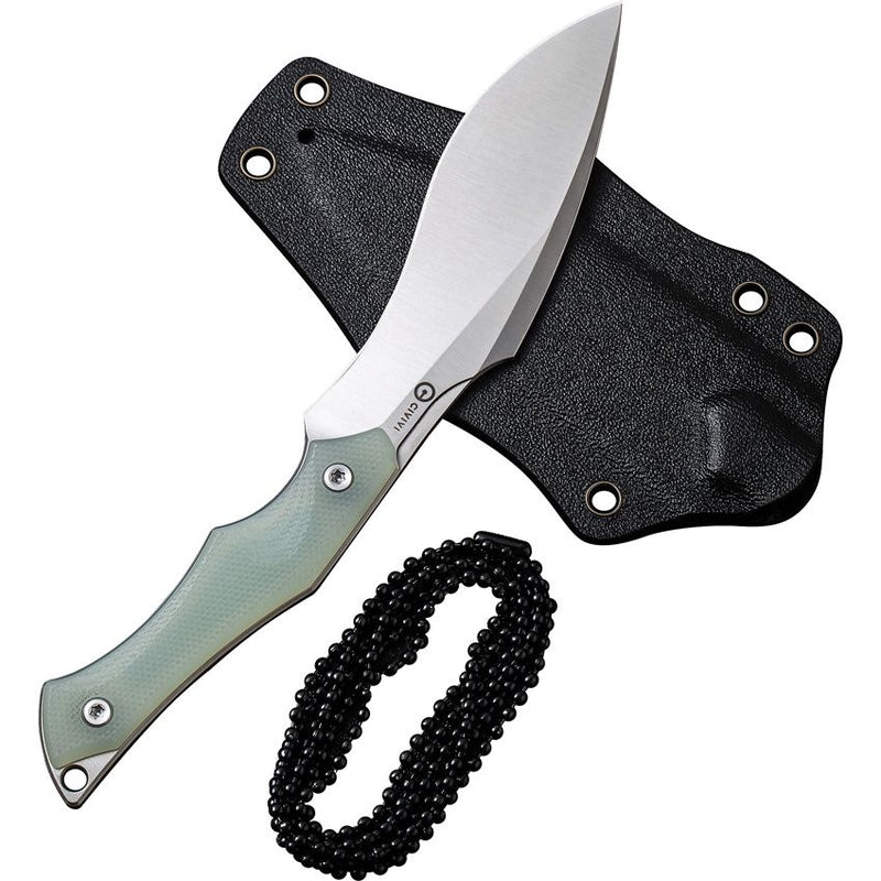 Civivi Vaquita II Neck Fixed Blade Knife Jade [C047C-2]