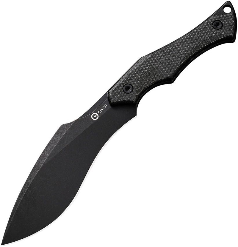 Civivi Vaquita II Neck Fixed Blade Knife Black [C047C-3]