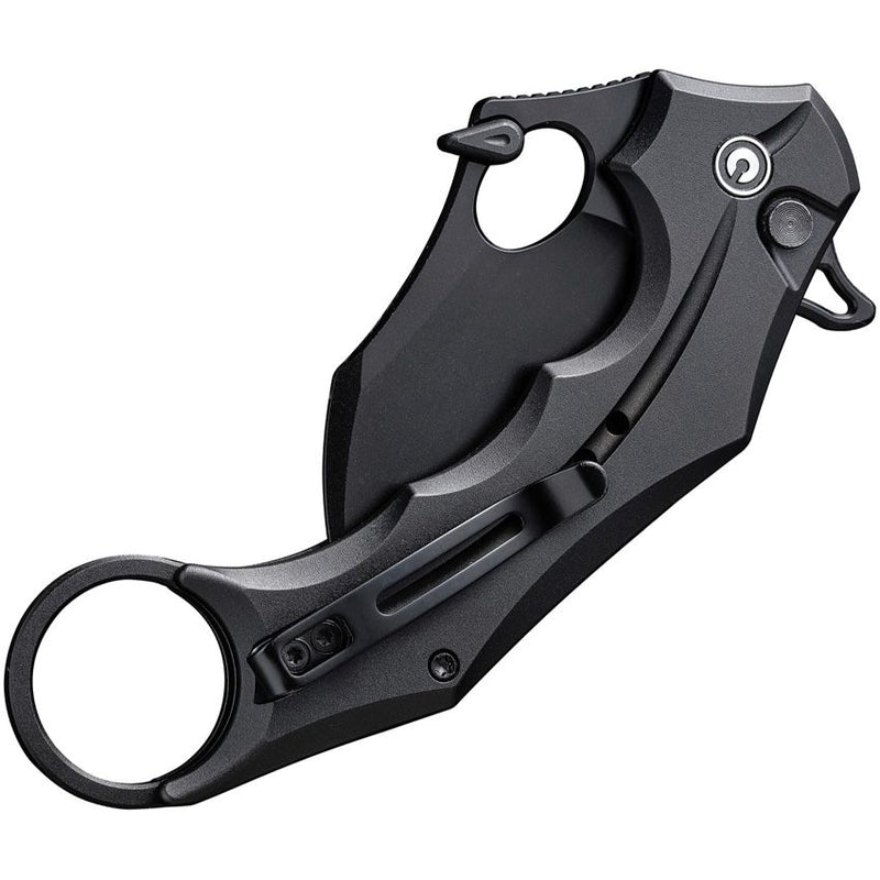 Civivi Incisor II Linerlock Black Folding Knife [C16016B-1]