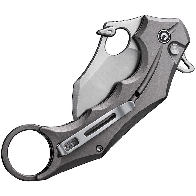 Civivi Incisor II Linerlock Gray Folding Knife [C16016B-3]