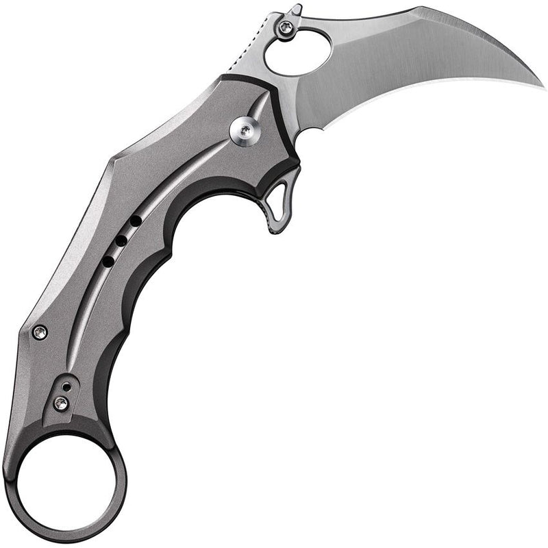 Civivi Incisor II Linerlock Gray Folding Knife [C16016B-3]