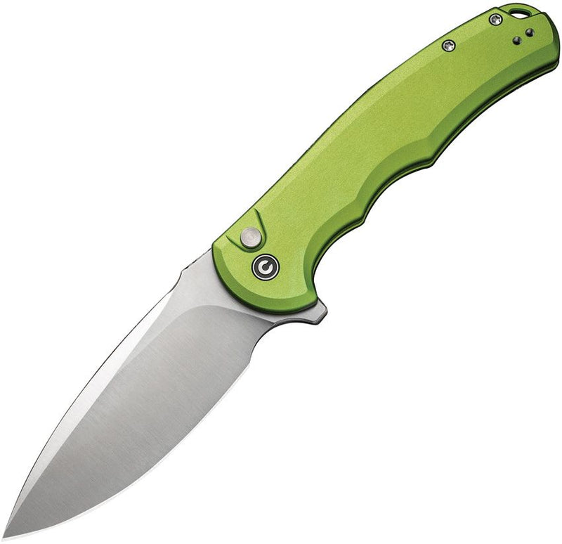 Civivi Praxis Button Lock Lime Folding Knife [C18026E-3]