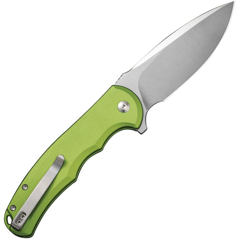 Civivi Praxis Button Lock Lime Folding Knife [C18026E-3]