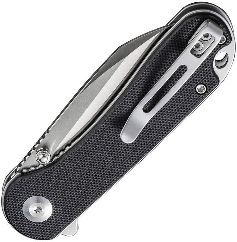 Civivi Elementum Black G10 (2.97" Satin Finished Nitro-V) Folding Knife [C18062AF-1] - product view 2