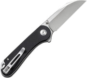 Civivi Elementum Black G10 (2.97" Satin Finished Nitro-V) Folding Knife [C18062AF-1] - product view 3