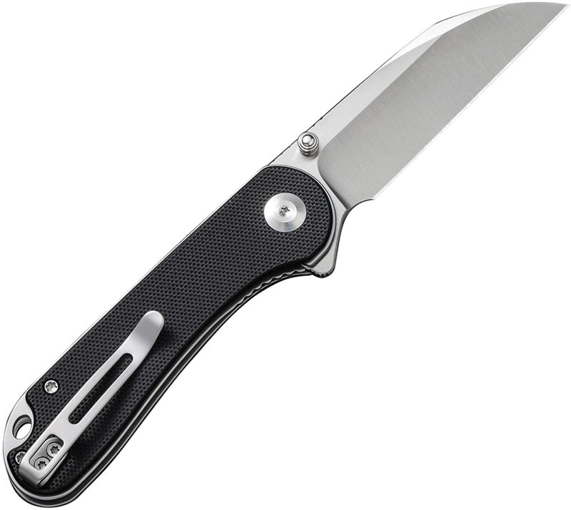 Civivi Elementum Black G10 (2.97" Satin Finished Nitro-V) Folding Knife [C18062AF-1] - product view 3