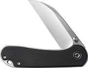 Civivi Elementum Black G10 (2.97" Satin Finished Nitro-V) Folding Knife [C18062AF-1] - product view 5