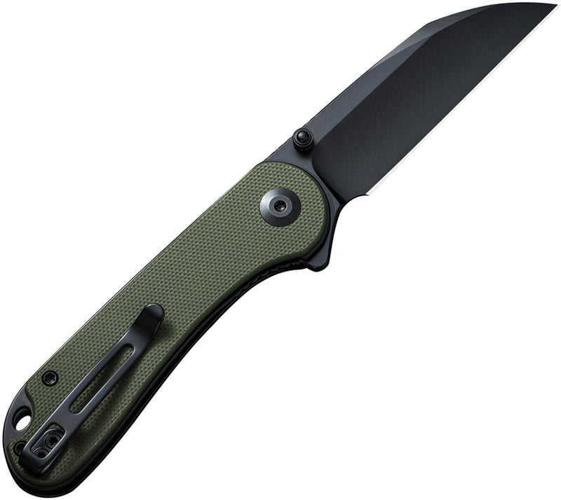 Civivi Elementum OD Green G10 (2.97" Black Nitro-V) Folding Knife [C18062AF-2] - product view 3
