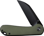 Civivi Elementum OD Green G10 (2.97" Black Nitro-V) Folding Knife [C18062AF-2] - product view 5