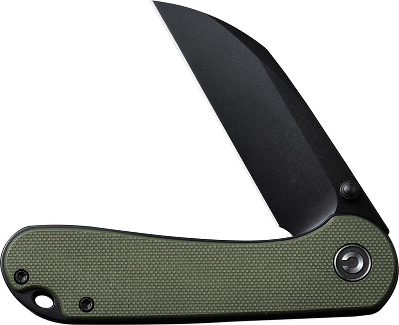 Civivi Elementum OD Green G10 (2.97" Black Nitro-V) Folding Knife [C18062AF-2] - product view 5
