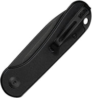 Civivi Elementum Slip Joint Black G10 (2.96" Black Stonewashed 14C28N) Folding Knife [C18062AJ-1] - product view 2
