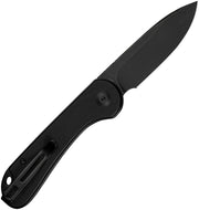 Civivi Elementum Slip Joint Black G10 (2.96" Black Stonewashed 14C28N) Folding Knife [C18062AJ-1] - product view 4