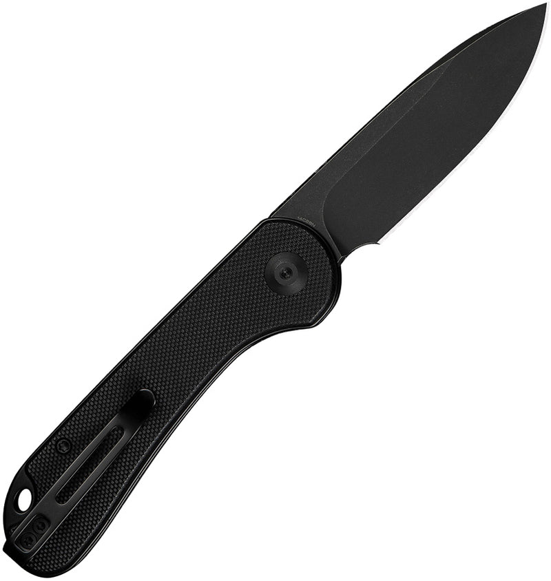 Civivi Elementum Slip Joint Black G10 (2.96" Black Stonewashed 14C28N) Folding Knife [C18062AJ-1] - product view 4