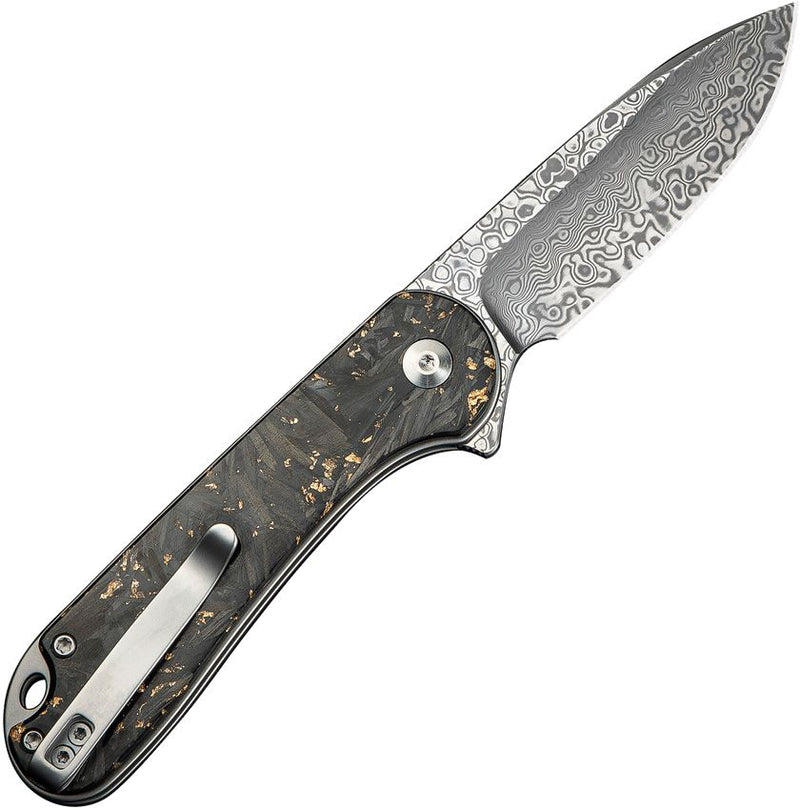 Civivi Elementum II Button Lock CF Folding Knife [C18062P-10]