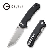 Civivi Button Lock Brazen Black G10 (3.46" Stonewashed 14C28N) Folding Knife [C19059C-1] - product view 2