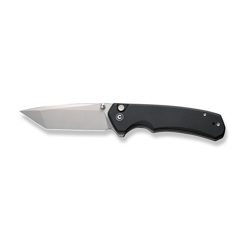 Civivi Button Lock Brazen Black G10 (3.46" Stonewashed 14C28N) Folding Knife [C19059C-1] - product view 6
