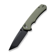 Civivi Button Lock Brazen OD Green G10 (3.46" Black 14C28N) Folding Knife [C19059C-2] - product view 4
