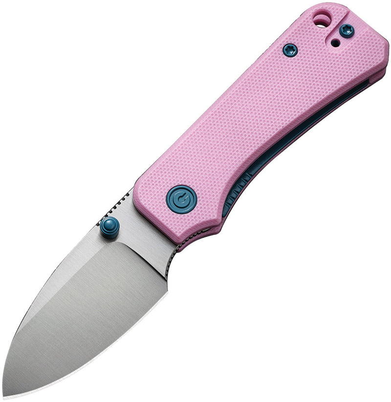 Civivi Baby Banter Powder Pink G10 (2.34" Satin Finished Nitro-V) Folding Knife [C19068S-10] - product view 1